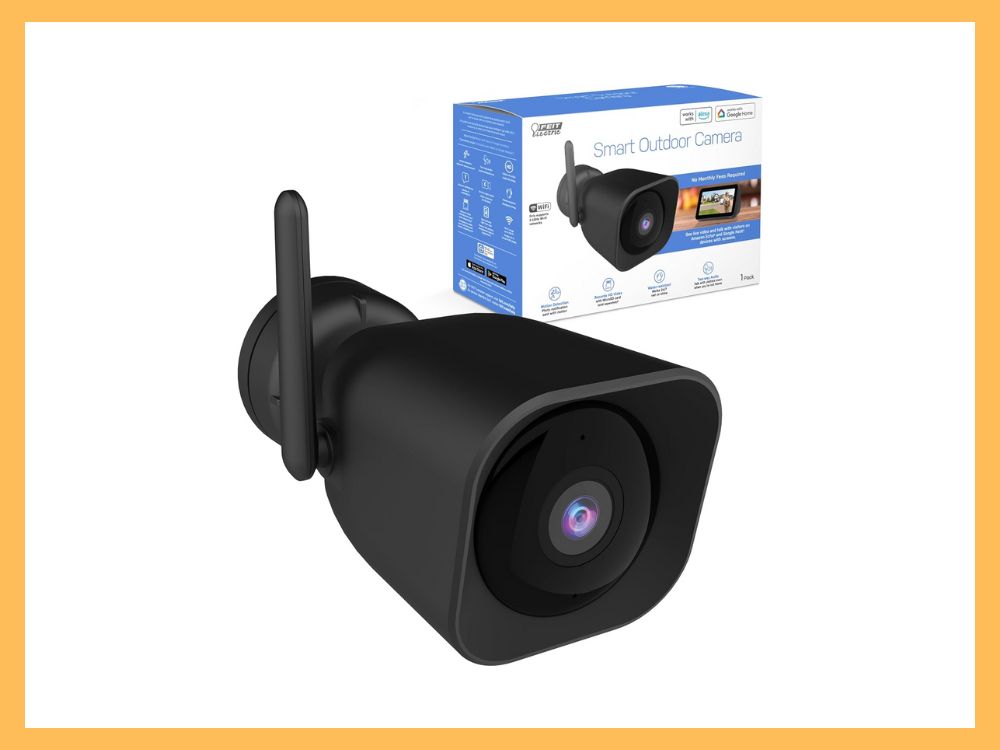 Smart Home Security Camera with Night Vision