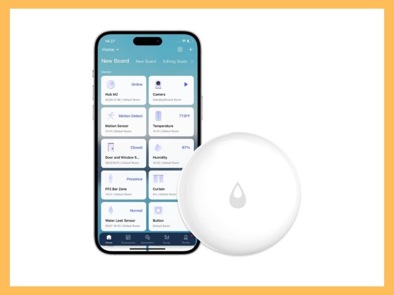 Water Leak Detector for Alarm System and Smart Home Automation