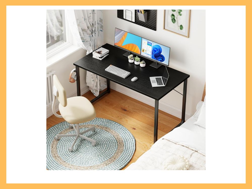 ODK 48" Computer Desk with Headphone Hooks