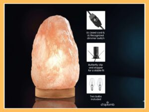 d’Aplomb Authentic Himalayan Salt Lamp