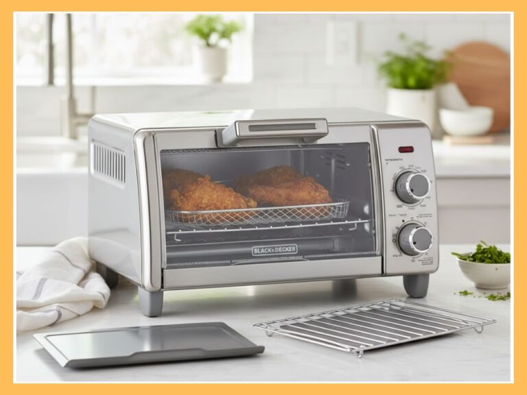 BLACK+DECKER Crisp ‘N Bake 4-Slice Air Fry Oven 6 BLACK+DECKER Crisp ‘N Bake 4-Slice Air Fry Oven