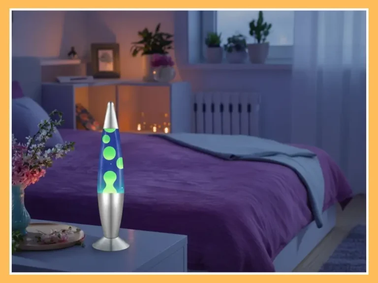 JAMBO Lava Lamp Blue Liquid Glow Ziigy