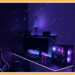 Lava Techno Chrome Pink Blue Lamp