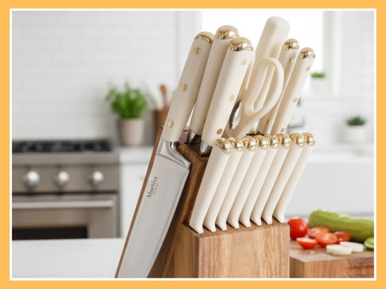 Martha Stewart Lockton 16-Piece Cutlery Set 8 Martha Stewart Lockton 16-Piece Cutlery Set