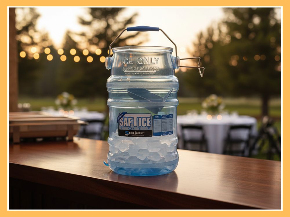 San Jamar Saf-T-Ice 6-Gallon Ice Tote (Pack of 2)